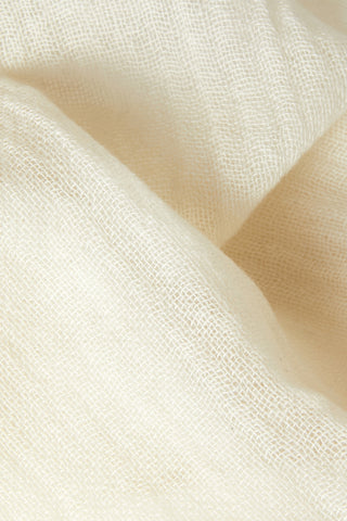 Abella Sciarpa in Cashmere Bianca