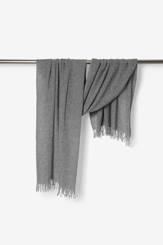 Abella Sciarpa in Cashmere Grigia