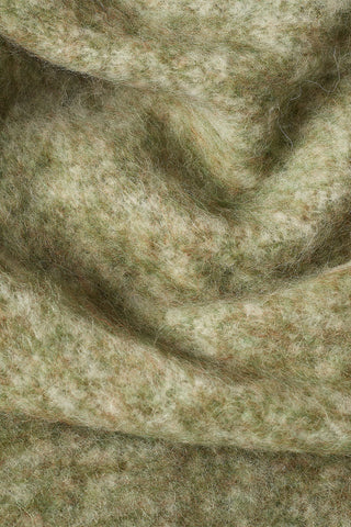 Beba Plaid in Lana di Alpaca Cactus Bianco