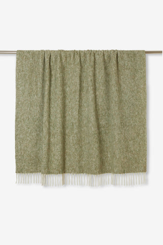 Beba Plaid in Lana di Alpaca Cactus Bianco
