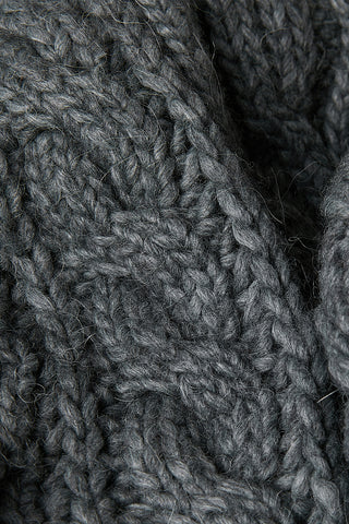 Calliope Poncho in Misto Lana Grimed