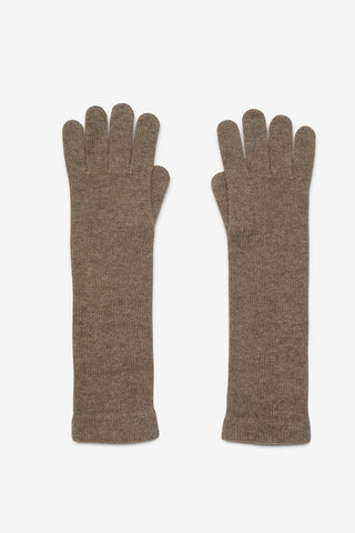 Elisa Guanto in Cashmere Tortora