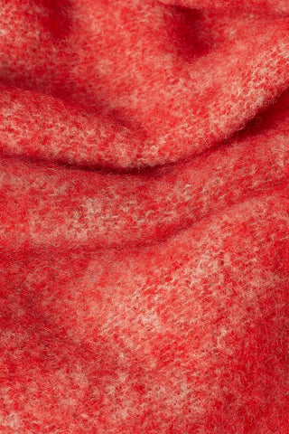 Filo Plaid in Lana Rosso Ecru