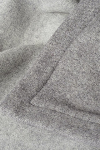 Gaiole Coperta in Lana Vergine Perla Medio