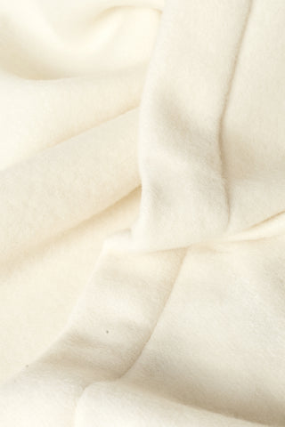 Istinto Coperta in Cashmere Bianco