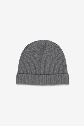 Lilith Cappello in Lana Vergine Grigio Medio