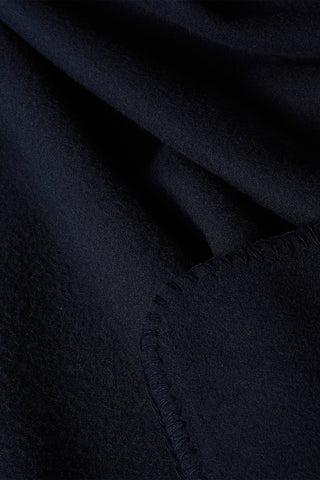 Neda Calda Coperta in Pile Navy