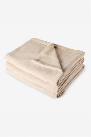 Perla - Calda Coperta Doppia in Pura Lana Merinos Corda