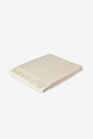 Saser Plaid in Cashmere Pietra Naturale