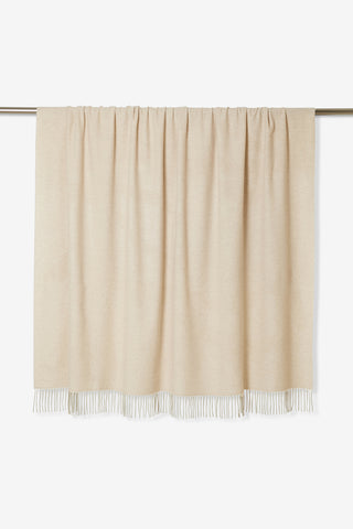 Saser Plaid in Cashmere Pietra Naturale