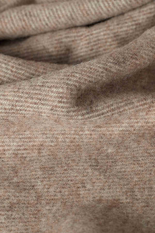 Scozia Plaid in Lana Vergine Moretto