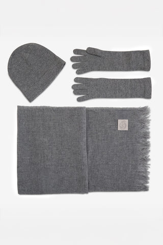 Armonia di Cashmere – Gift Box Sciarpa, Cappello e Guanti in Cashmere