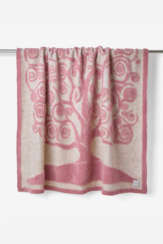 Avita Caldo Plaid Misto Lana Cotta Tridimensionale Rosa