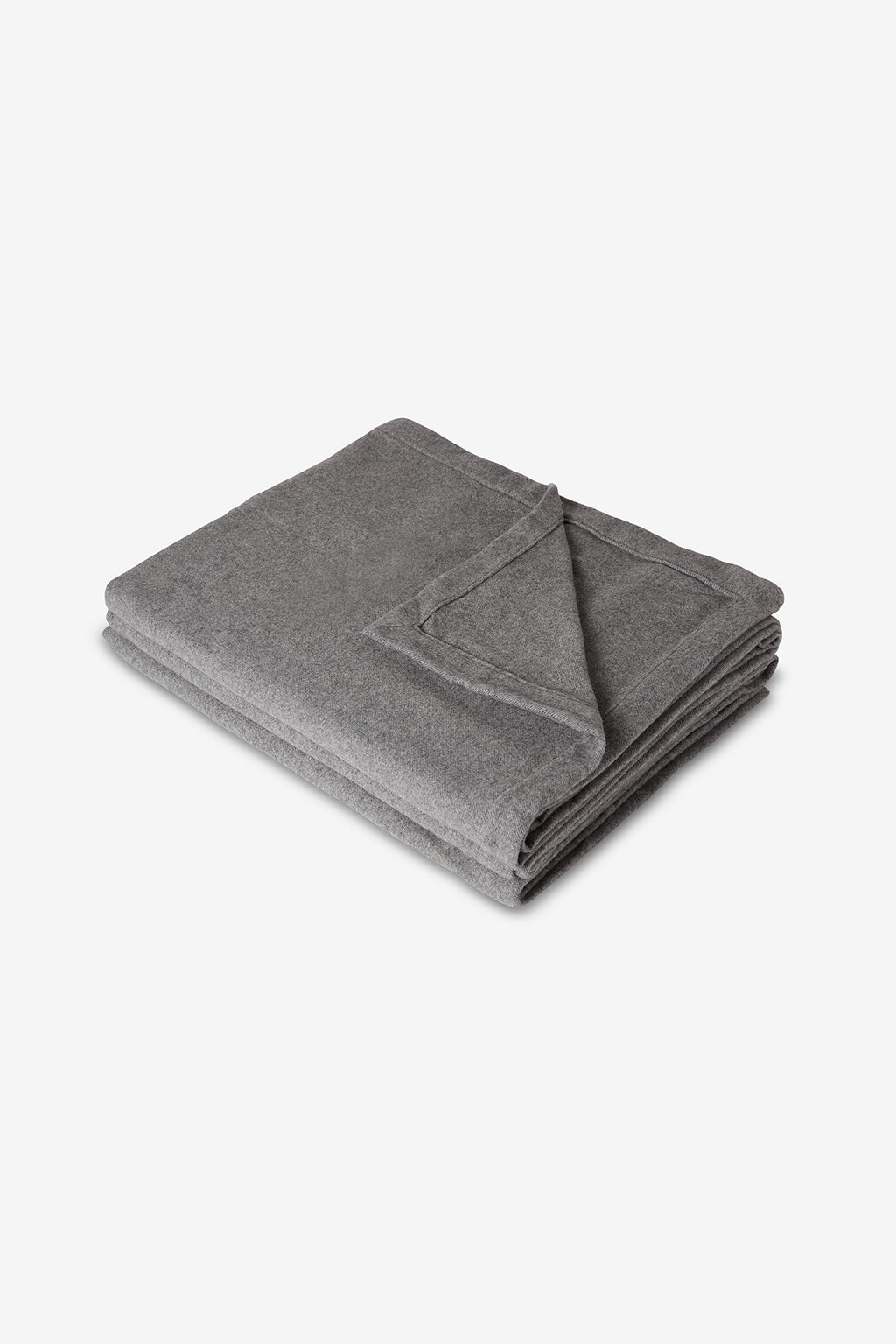 Coperta In Pile Effetto Cachemire - Tinta Unita Grigio Scuro, Taglia Matrimoniale, Leggera E Morbida