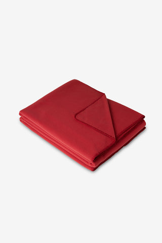 Neda Calda Coperta in Pile Rosso