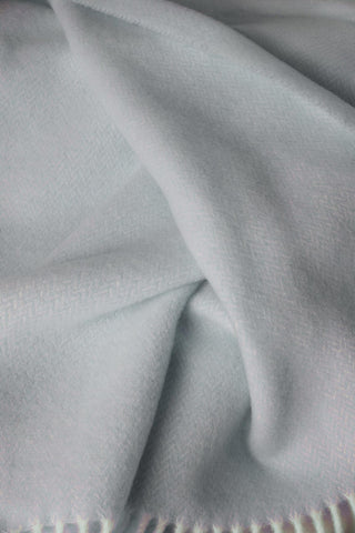 Pires - Plaid in Lana e Cashmere Verde Salvia